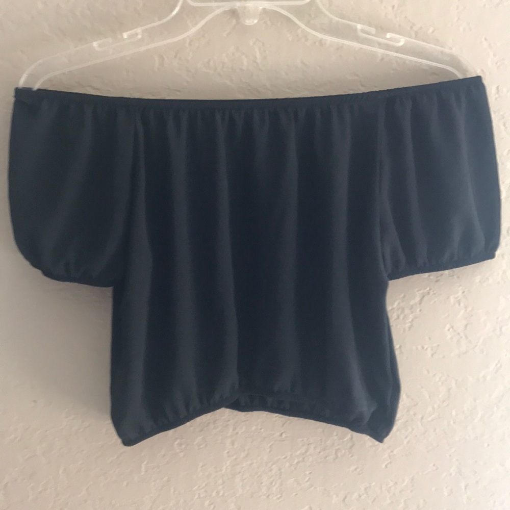 Brandy Melville Off The Shoulder Crop Top